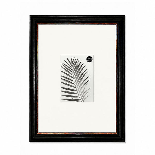A2 Shabby Chic Poster Frame For A4 Print With Mount | Vintage Black