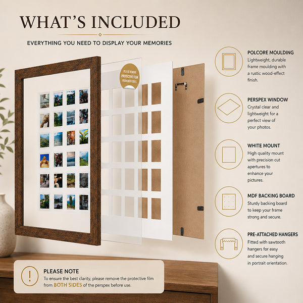 A2 Instax Mini Photo Frame x 36 | Oxford