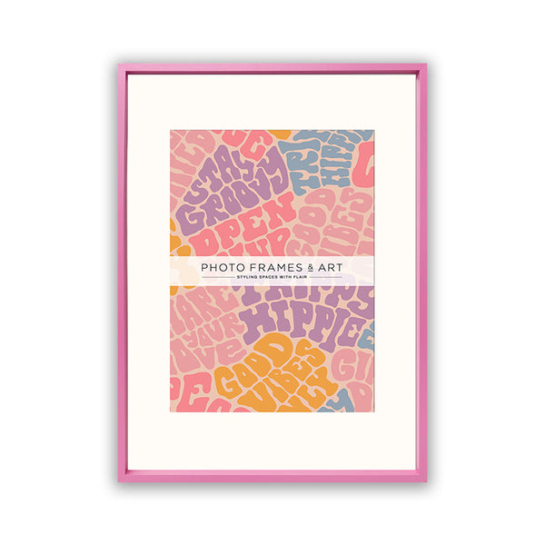 A2 Poster Frame for A3 Print With Mount | Colourful