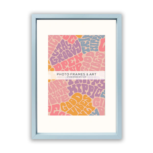 A3 Poster Frame for A4 Print With Mount | Colourful