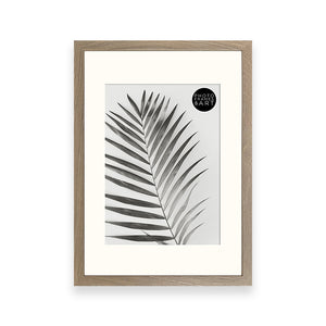 A3 Wood Frame for A4 Print With Mount | Hartland Washed Walnut Effect