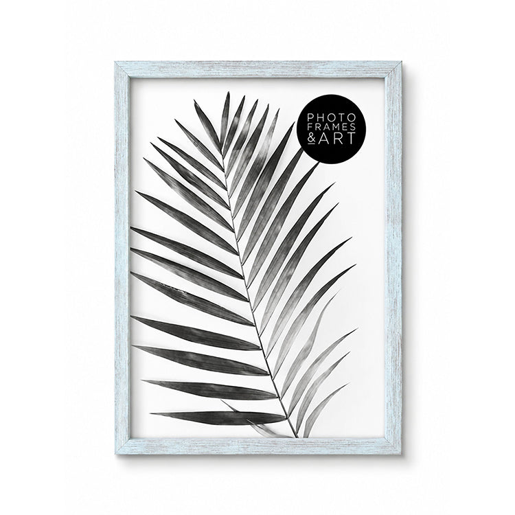 A3 Frame with Glass | DIstressed Blue
