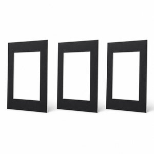 A3 mount for A4 print | Black