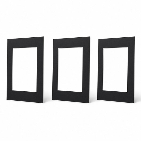 A3 mount for A4 print | Black