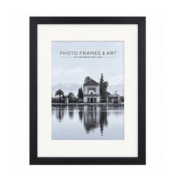 A3 Wood Frame for A4 Print With Mount | Hartland Black