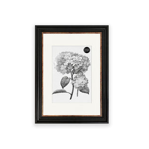 A3 Poster Frame For A4 Print With Mount | Vintage Black