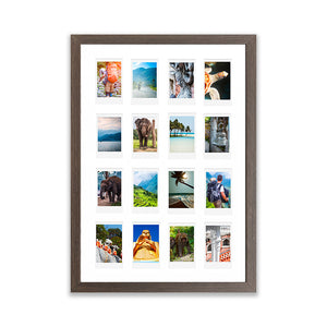 A3 Instax Mini Wooden Photo Frame | Hartland Washed Walnut