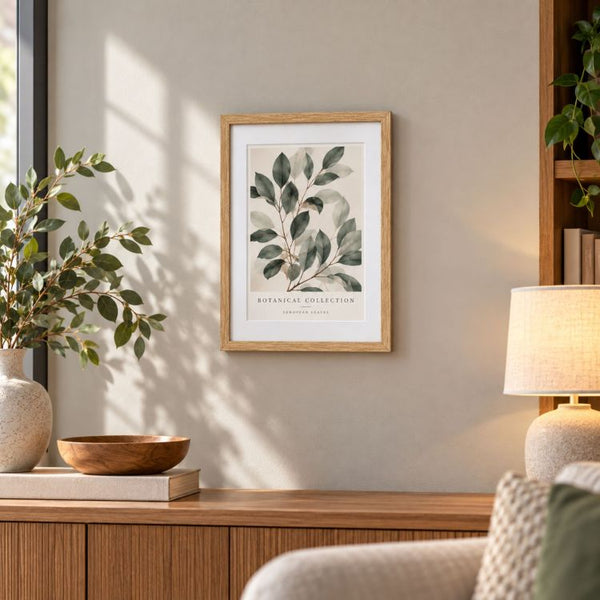 Natural Oak Effect A3 Picture Frame with A4 Mount | Kensington