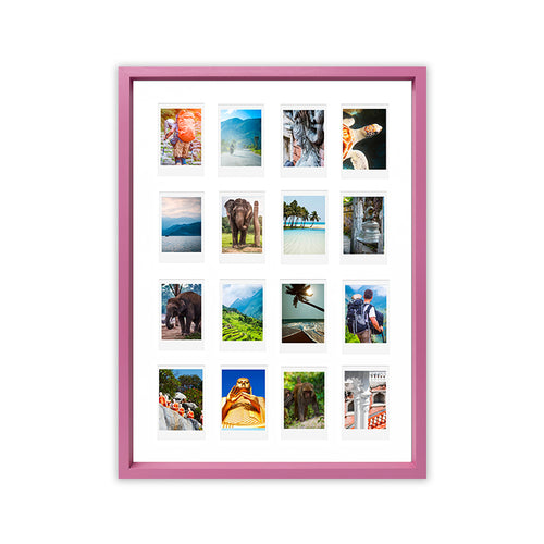 A3 Instax Mini Photo Frame x 16 | Colourful