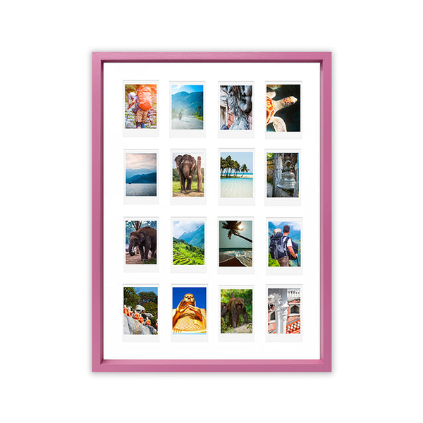 A3 Instax Mini Photo Frame x 16 | Colourful