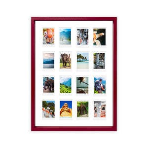 A3 Instax Mini Photo Frame x 16 | Colourful
