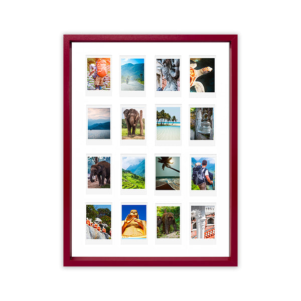 A3 Instax Mini Photo Frame x 16 | Colourful