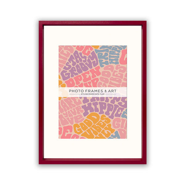A3 Poster Frame for A4 Print With Mount | Colourful