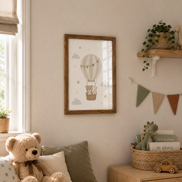 A3 Poster Frame No Mount | Windsor Wood Effect