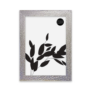 Everyday A4 Photo Frame With Mount | Henley Chrome