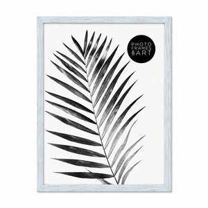 A4 Frame with Glass | DIstressed  Blue