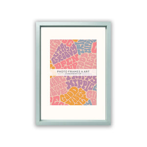 A4 Frame for A5 Print With Mount | Colourful