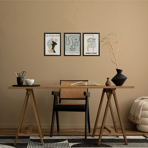 A4 Black Photo Frame With Glass | Pack of 3