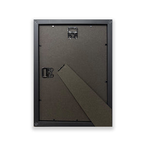 A4 Frame With Glass | Silk Black