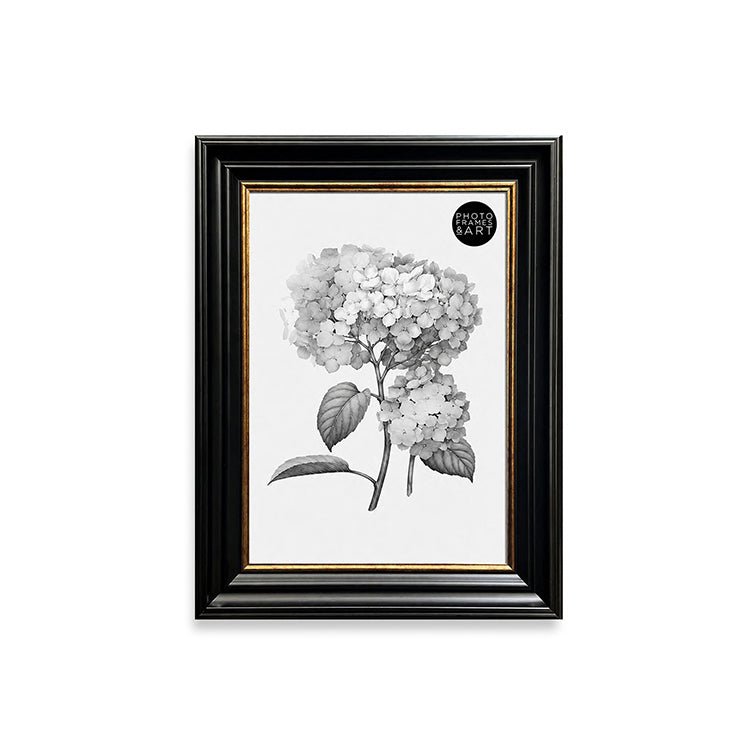 A4 Shabby Chic Picture Frame | Vintage Black