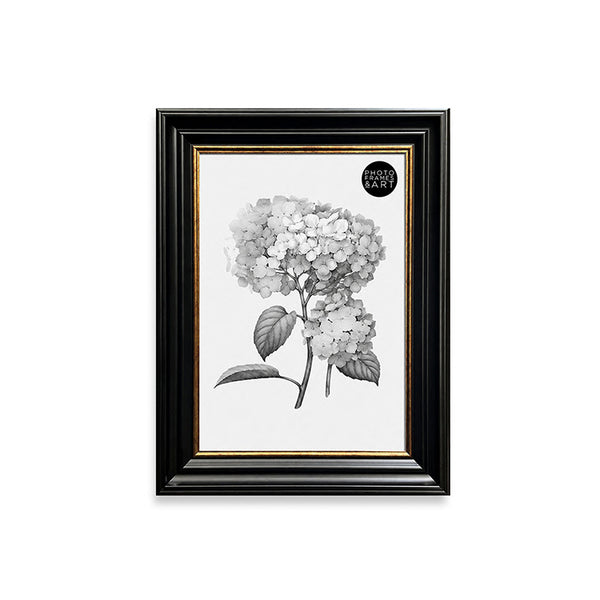 A4 Shabby Chic Picture Frame | Vintage Black