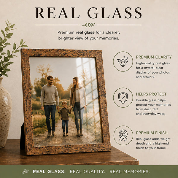 A4 Picture Frame | Windsor Wood Effect