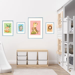 A4 Frame for A5 Print With Mount | Colourful