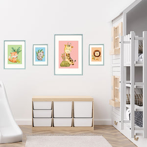 A4 Frame for A5 Print With Mount | Colourful