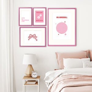 A4 Frame for A5 Print With Mount | Colourful