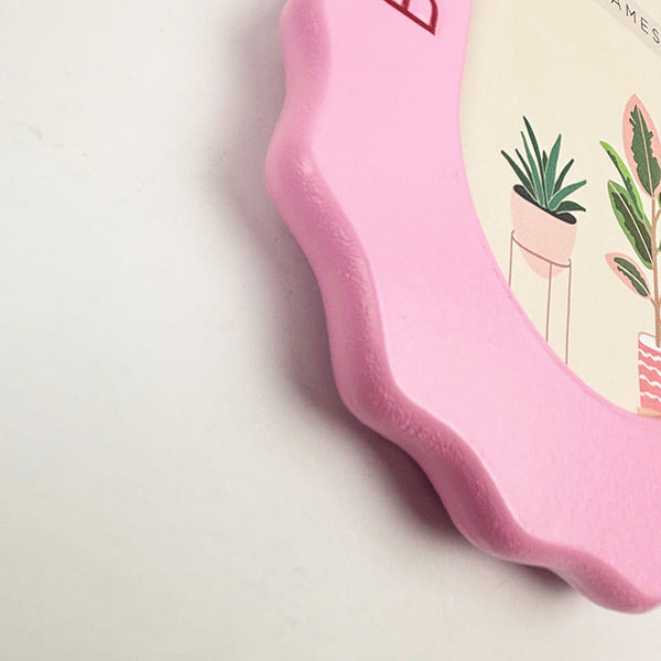 Better Late Than Ugly Pink Frame | 6x4"