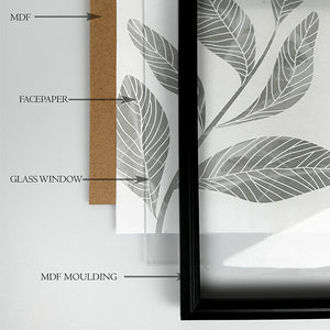 10x8" Black Photo Frame With Glass | Pack of 4