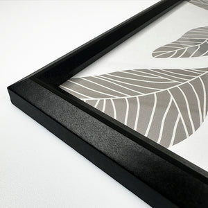 10x8" Black Photo Frame With Glass | Pack of 4