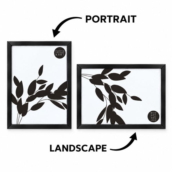 Black Metal Photo Frame | Available in 5 Sizes