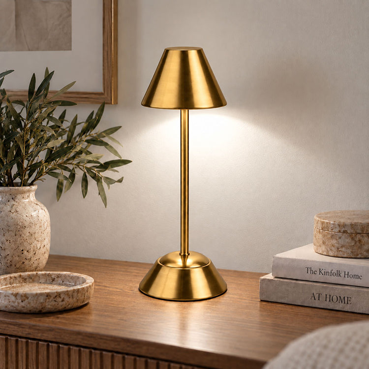 Bronze Touch Table Lamp | LED/USB