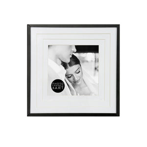 Black Metal Triple Mount Photo Frame | Available in 3 Sizes