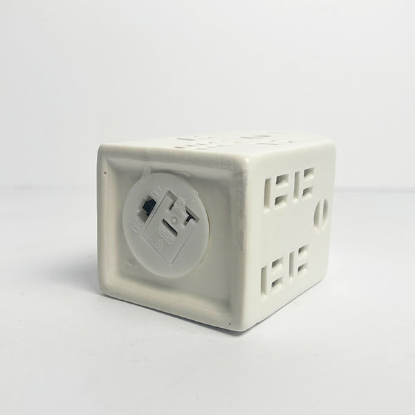 Pastel Ceramic LED Houses | Set of 3