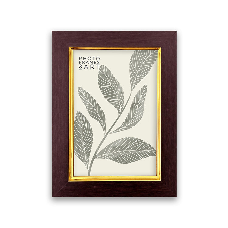 Everyday 5x3.5" Picture Frame | Classic Mahogany Effect
