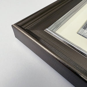 Everyday 12x10 Photo Frame With Mount | Geneva Gunmetal