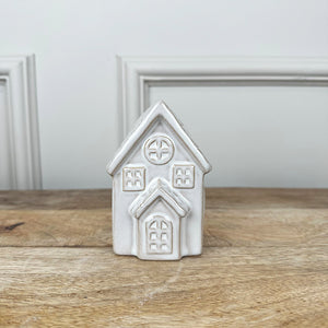 Ceramic Houses Candle Holders | Set of 2