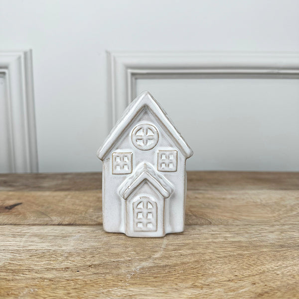Ceramic Houses Candle Holders | Set of 2