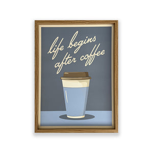 Framed Coffee Art | Set of 2