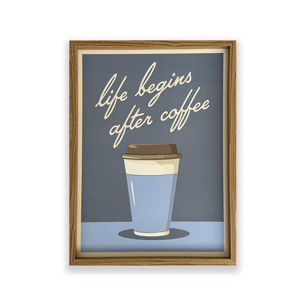 Framed Coffee Art | Set of 2