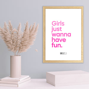 Girls Just Wanna Have Fun by Say It With Songs