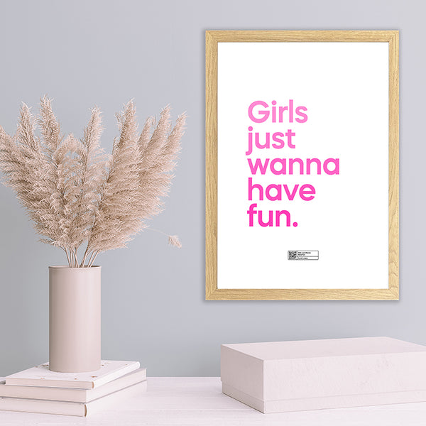 Girls Just Wanna Have Fun by Say It With Songs
