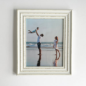 7x5" Photo Frame | Rustic White