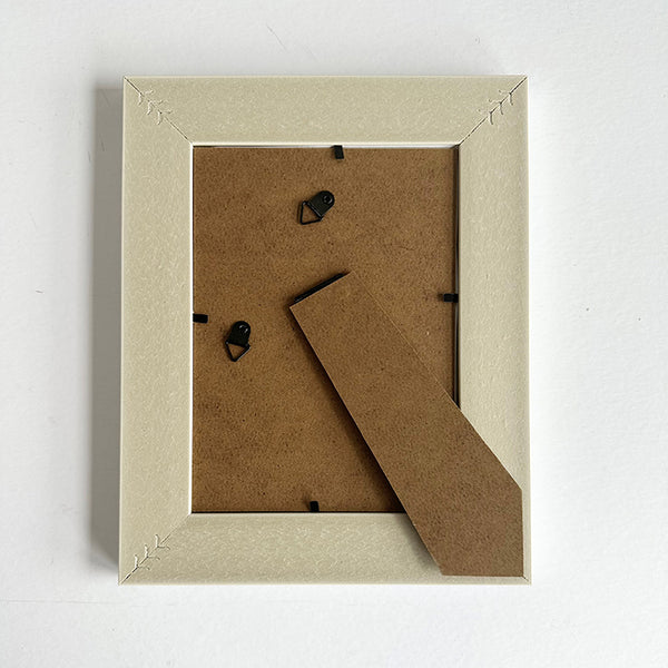 7x5" Photo Frame | Rustic White