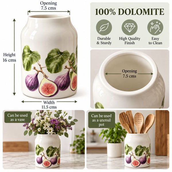 Cosy Home Fig Utensil Pot