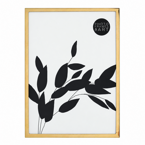Gold Metal Fine Photo Frame | Available in 2 Sizes