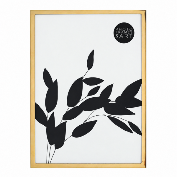 Gold Metal Fine Photo Frame | Available in 2 Sizes