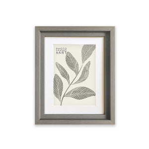 Everyday 9x7 Photo Frame With Mount | Hoxton Grey